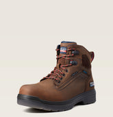 Ariat Men / Turbo 6" USA Assembled Waterproof Carbon Toe Work Boot