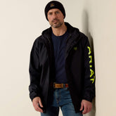 Ariat Men / Rebar Stormshell Logo Waterproof Jacket
