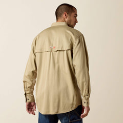 Ariat Men / FR Solid Vent Work Shirt