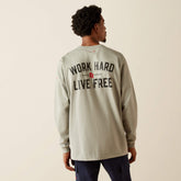 Ariat Men / FR Work Hard Live Free T-Shirt