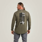 Ariat Men / FR Air Rig Life Graphic T-Shirt