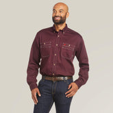 Ariat Men / FR Vented Work Shirt