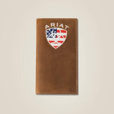 Ariat Men / Flag Shield Rodeo Wallet