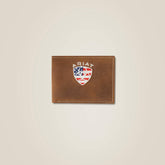 Ariat Men / Flag Shield Bifold Wallet