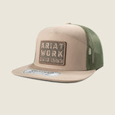 Ariat Men / Ariat Work Brickyard Patch Snapback Cap