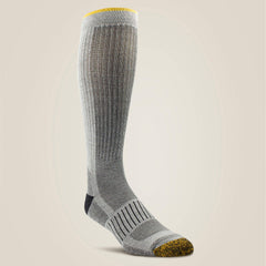 Ariat Men|Women / High Performance Mid Calf Tek Work Sock 2 Pair Pack