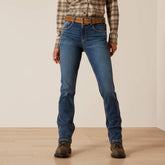 Ariat Women / Rebar High Rise Riveter Straight Jean