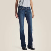 Ariat Women|Trends / R.E.A.L. Low Rise Stretch Rosy Whipstitch Boot Cut Jean