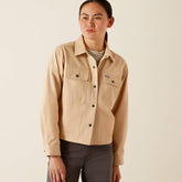 Ariat Women / Rebar Cropped Woven Shirt Jacket