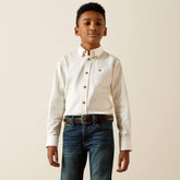 Ariat Kids / Solid Twill Classic Fit Shirt