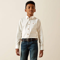 Ariat Kids / Solid Twill Classic Fit Shirt