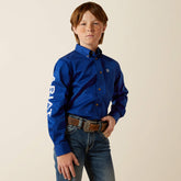 Ariat Kids / Team Logo Twill Classic Fit Shirt