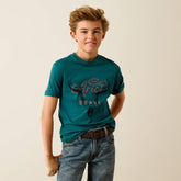 Ariat Kids / Ariat Cattle Skull Freedom T-Shirt