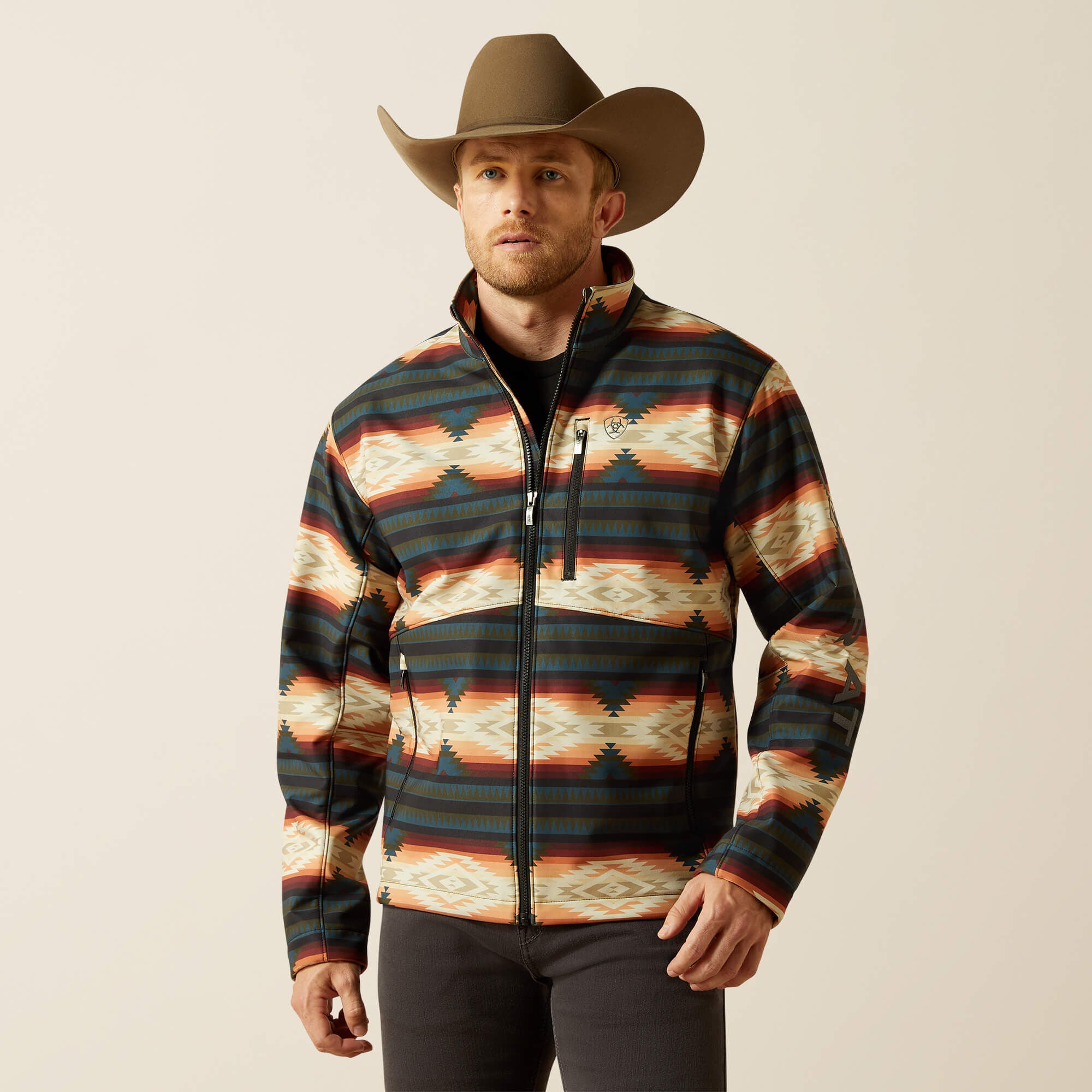 Ariat Men / Logo Softshell Jacket