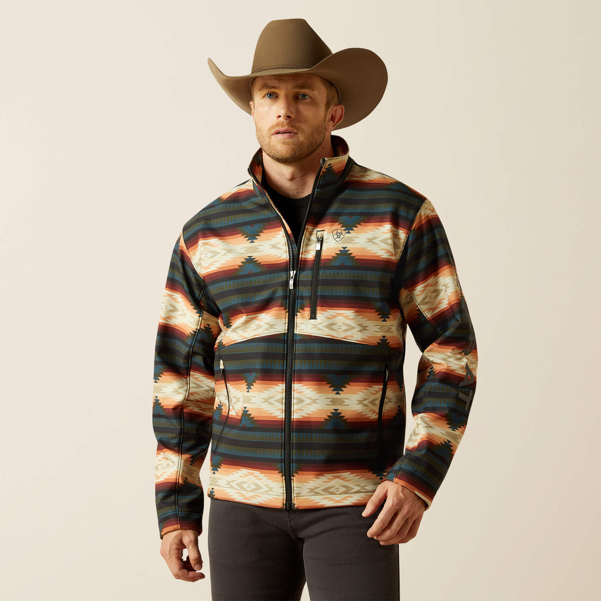 Ariat Men / Logo Softshell Jacket