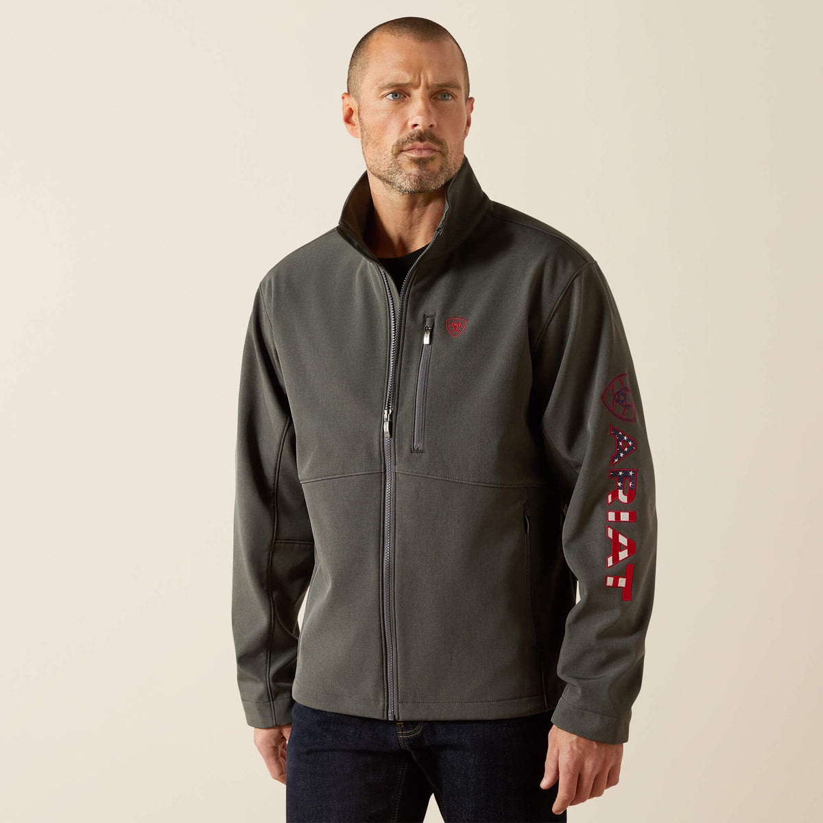 Ariat Men / Logo Softshell Jacket