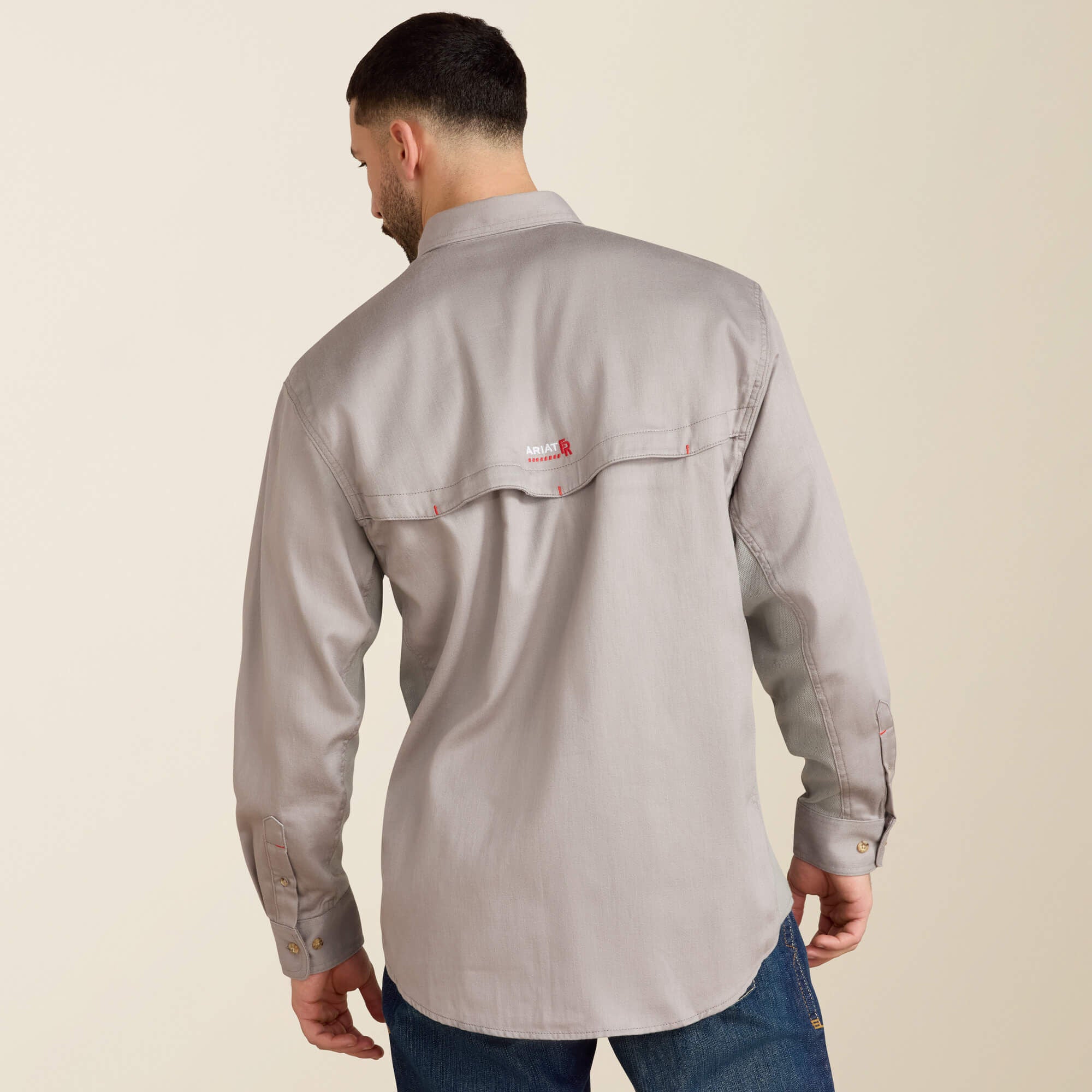 Ariat Men / FR Solid Vent Work Shirt