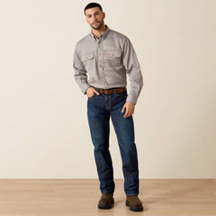 Ariat Men / FR Solid Vent Work Shirt