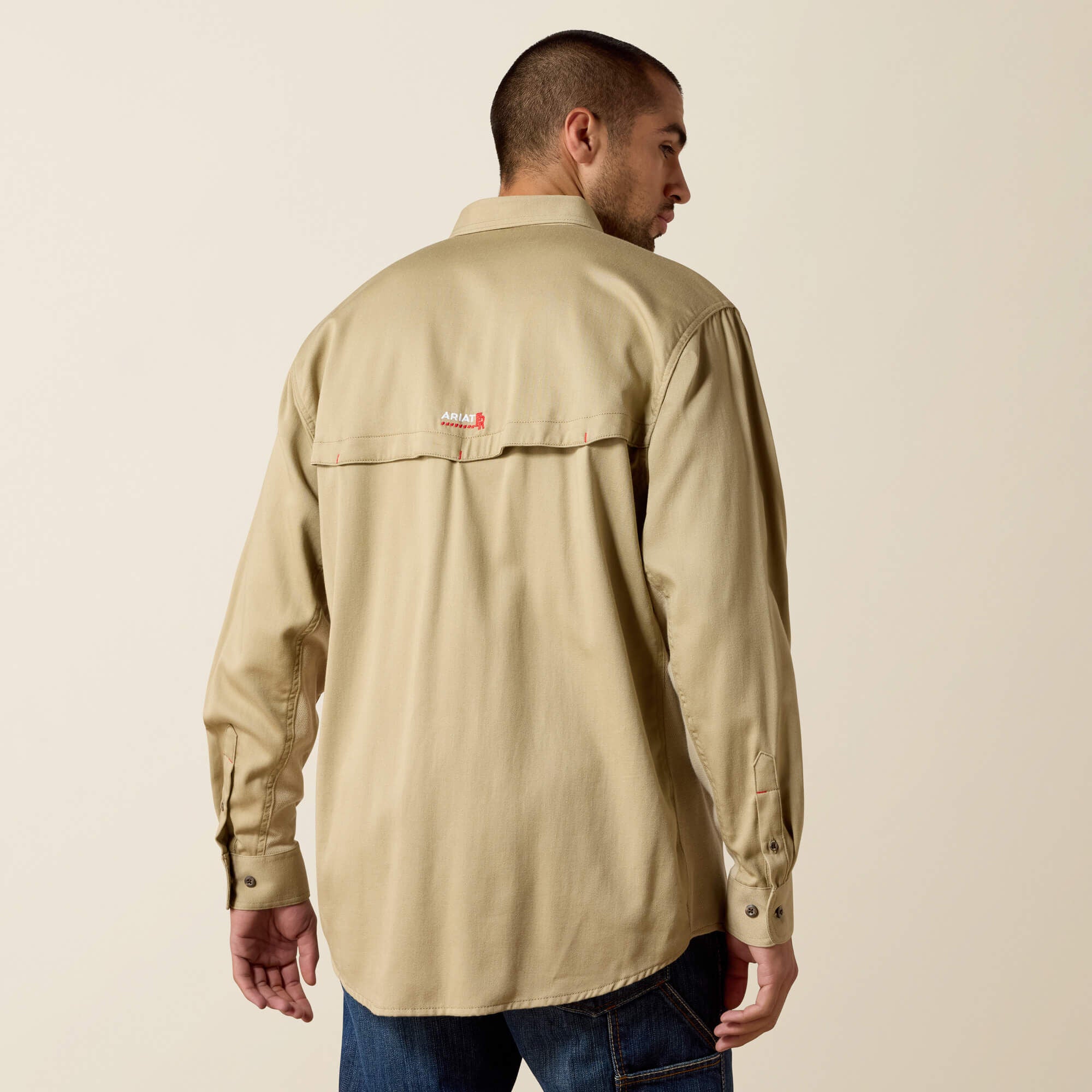Ariat Men / FR Solid Vent Work Shirt