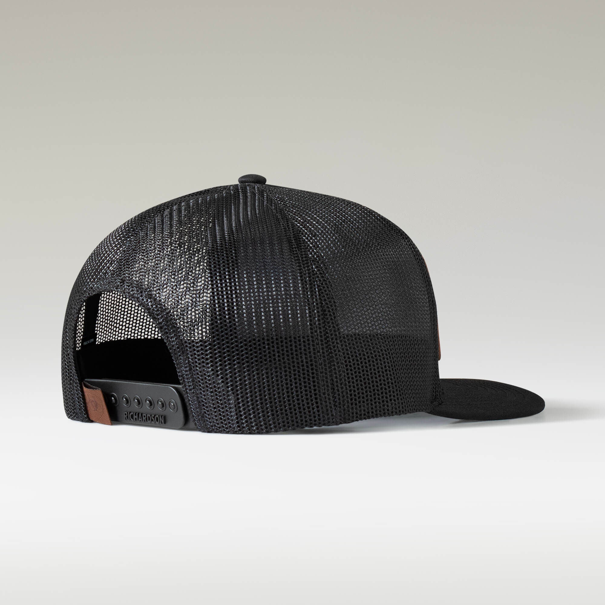 Ariat Men / Leather Flag Patch Cap