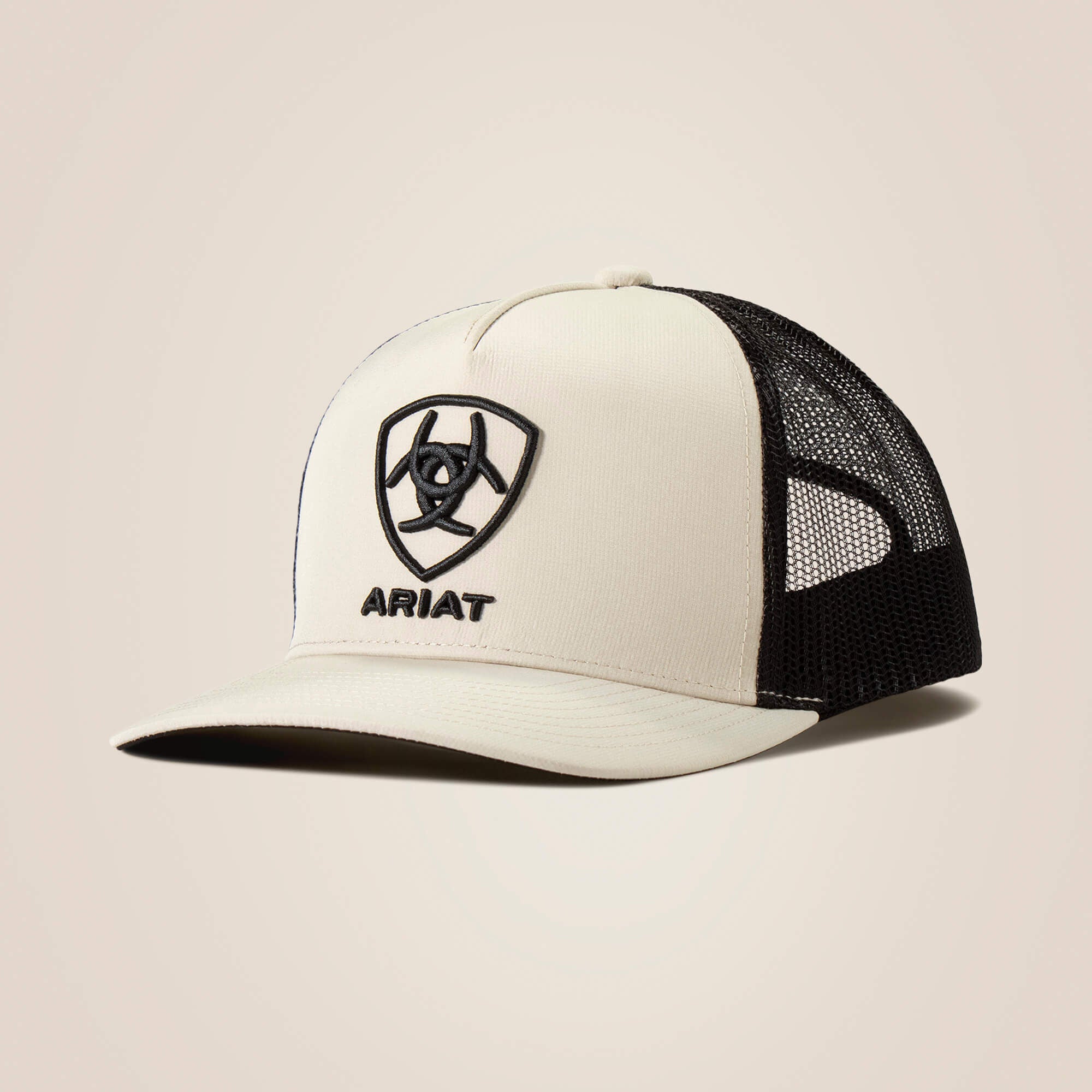 Ariat Men / Black Logo Patch Cap