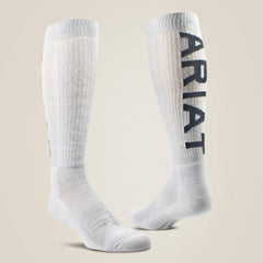 Ariat Men|Women / Midweight Over the Calf Western Boot Sock