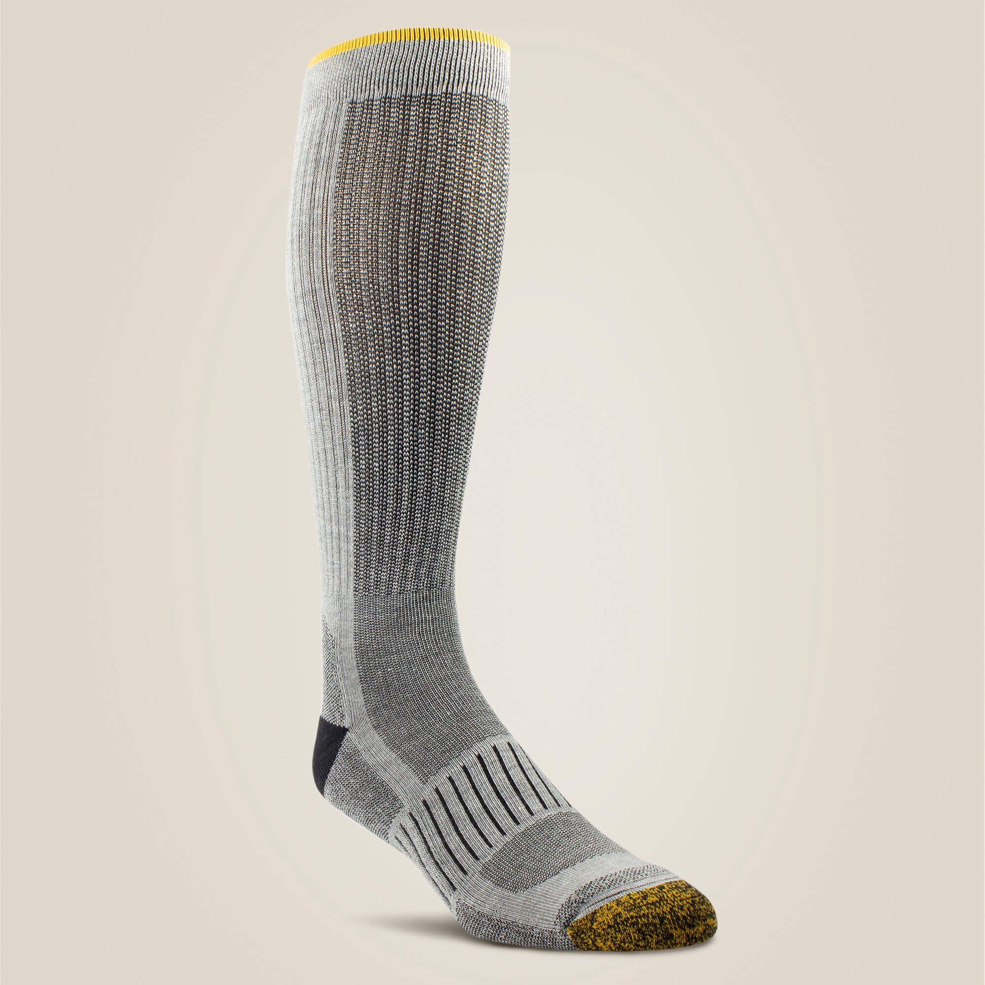 Ariat Men|Women / High Performance Mid Calf Tek Work Sock 2 Pair Pack