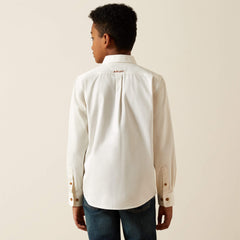 Ariat Kids / Solid Twill Classic Fit Shirt